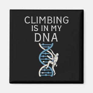 Imã Escalada Está No Meu Gráfico De Hélice De Dna