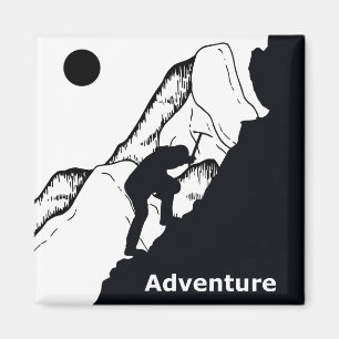 Imã escalada rochosa