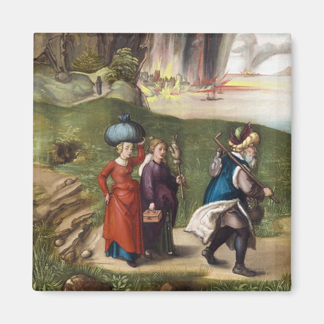 Imã Escape de Lot - Albrecht Durer - c1496 (Frente)