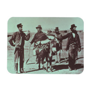 Ímã Escavadores de ouro norte-americanos, c.1849 (foto