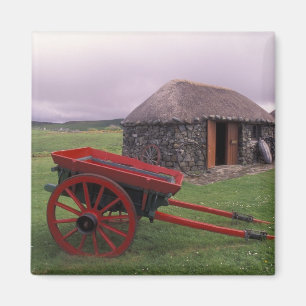 Imã Escócia, Ilha de Skye, Kilmuir. Paisagem rural