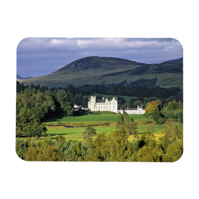 Ímã Escócia, Tayside, Blair Castle. Em uma esmeralda (Horizontal)