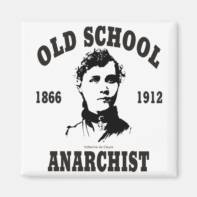 Imã Escola Antiga — Voltairina de Cleyre (Frente)