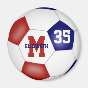 Imã escola azul vermelha cor presentes para crianças