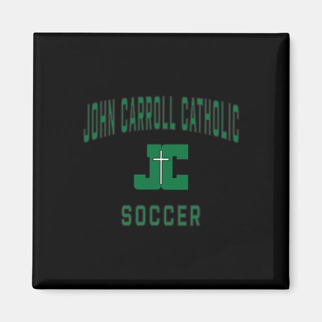 Imã Escola Católica John Carroll High School Cavaliers (Frente)