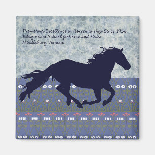 Imã Escola da fazenda do redemoinho para o cavalo e o