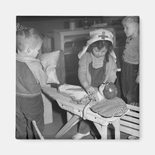 Imã Escola de cuidados: os anos 40