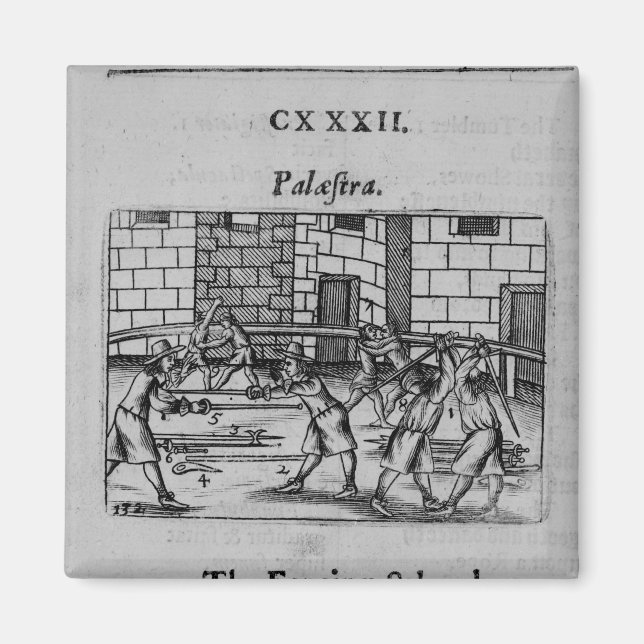 Imã Escola de Esgrima (Frente)