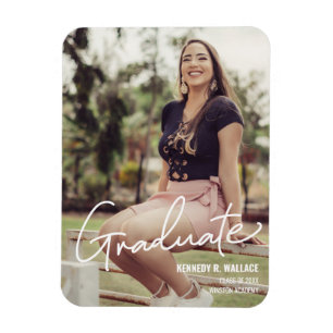 Ímã Escola de Modelo de Fotografia de Formando feminin
