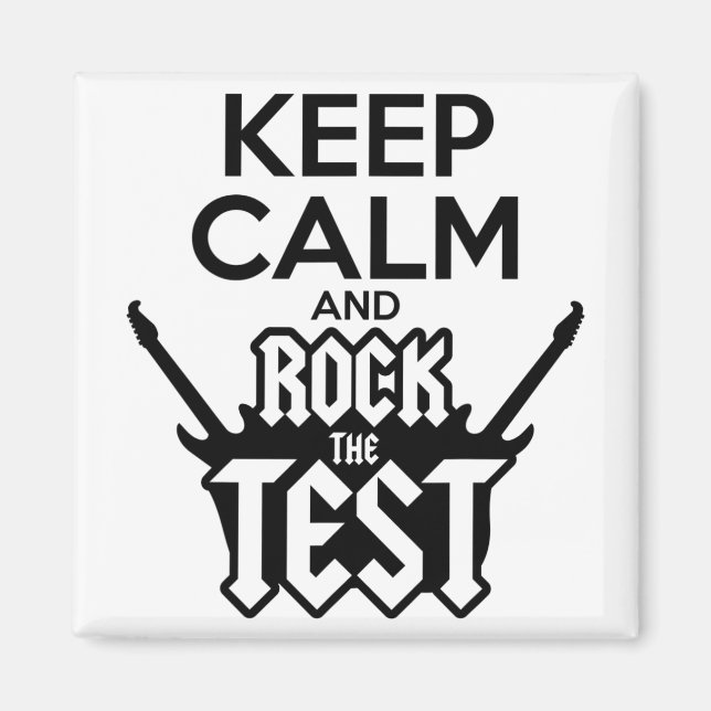 Imã Escola de Testes de Professores do Dia de Teste (Frente)