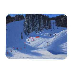 Ímã Escola Morzine 2014 do esqui