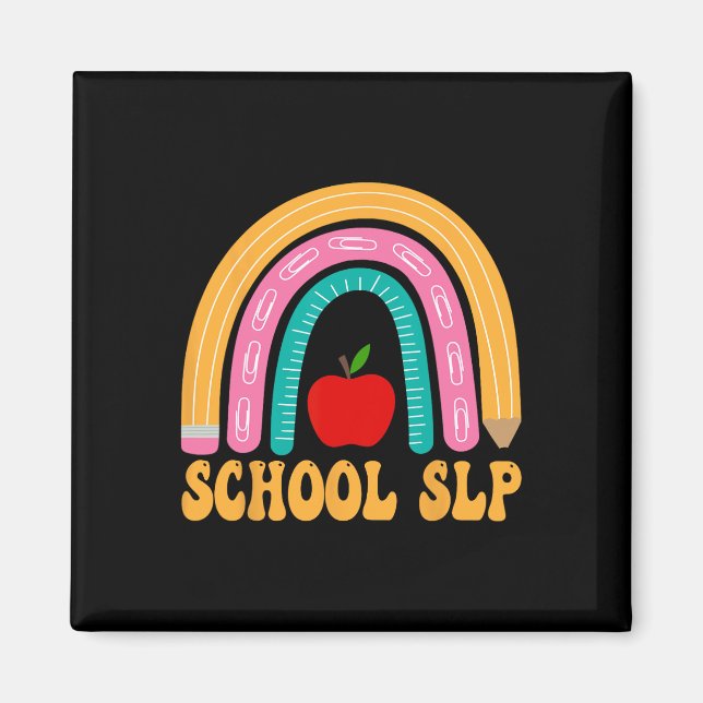 Imã Escola Slp Lápis Arco-Íris Mulheres Byck Para Apli (Frente)