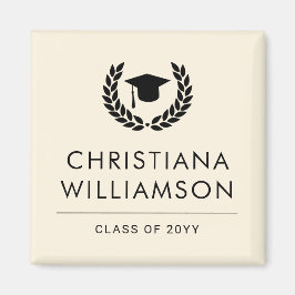 Imã Escolas Personalizadas e Formandos Elegantes