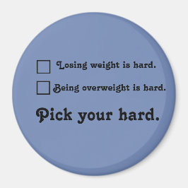 Imã Escolha o seu duro, perda de peso, inspiração de v