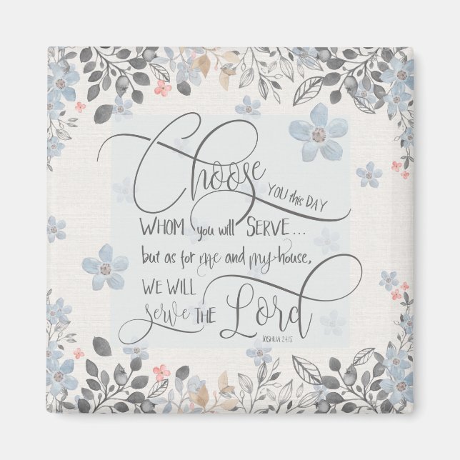 Imã Escolha quem você servirá - Joshua 24:15 (Frente)