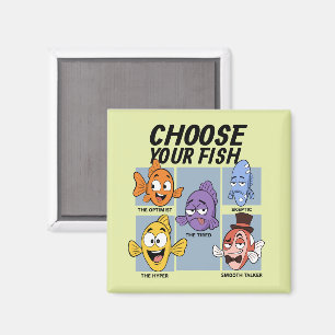 Imã Escolha Seu Peixe Peixe Engraçado