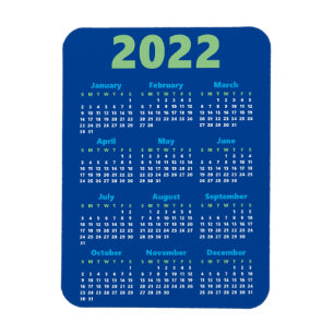 Ímã Escolha suas próprias cores Íman Calendário 2