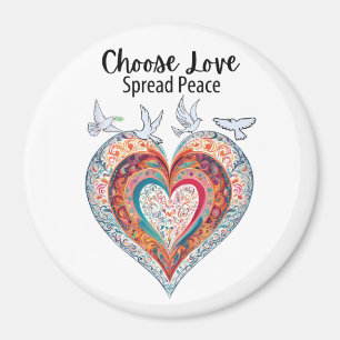 Imã Escolher paz de propagação do amor