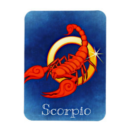Ímã Escorpião em Azul