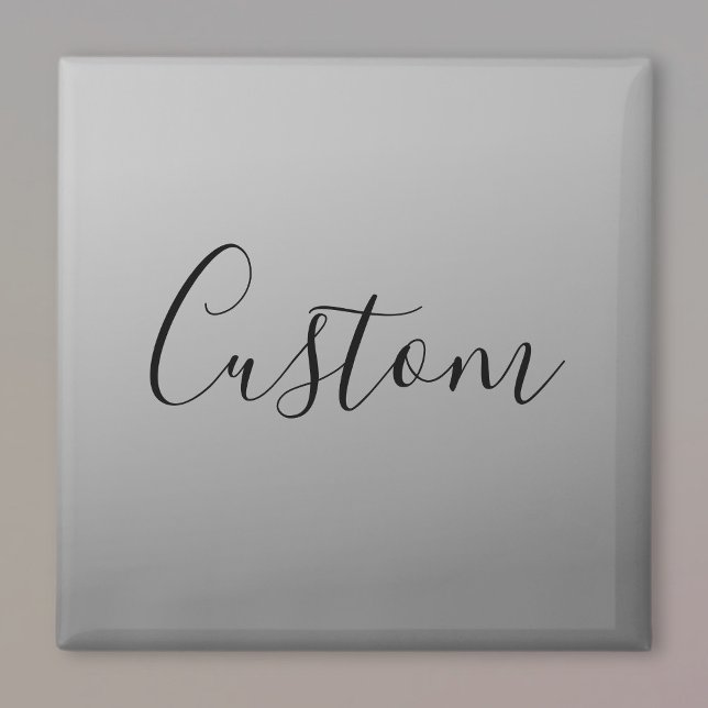 Imã Escrevendo de Texto Preto Editável de Script Moder (Criador carregado)