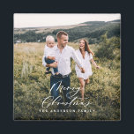 Imã Escrita elegante de Natal com mínimo de 1 fotograf<br><div class="desc">Imagem mínima moderna de Natal de Natal.</div>