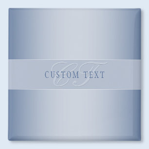 Imã Escrita em roteiro de monograma editável e elegant