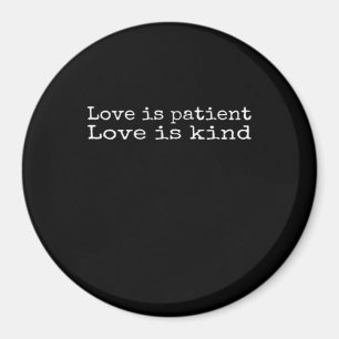 Imã Escrito de Corinthians O Amor é Paciente O Amor é 