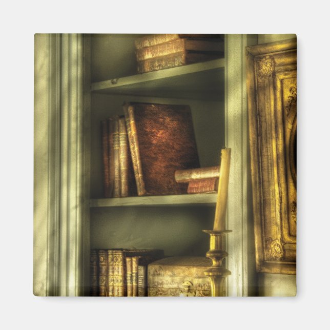 Imã Escritor - Na Biblioteca (Frente)