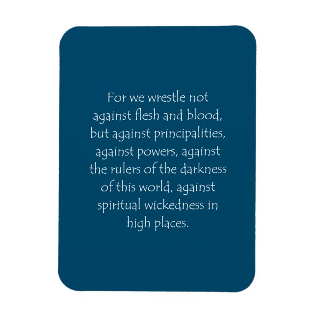 Ímã Escritórios de Citação de Escrituras 6 12 (Vertical)