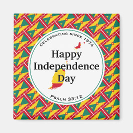 Imã Escritura de Sinalizador GRENADA INDEPENDÊNCIA