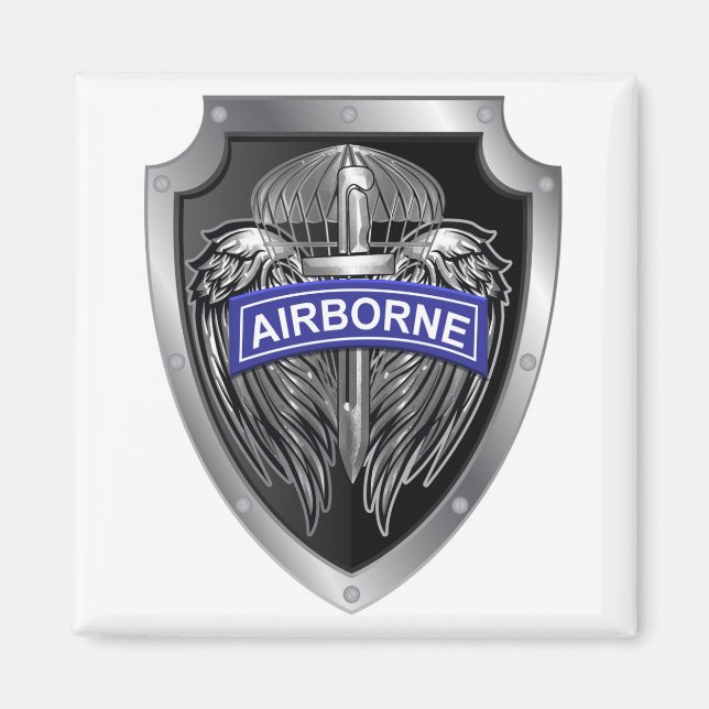 Imã Escudo Aéreo Alado Especialmente Projetado (Frente)
