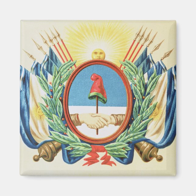 Imã Escudo da Confederação da Argentina (Frente)