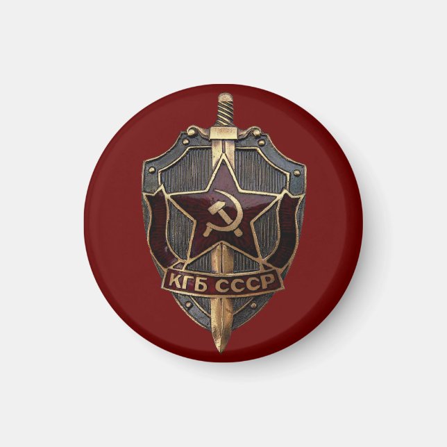 Imã Escudo da KGB (Frente)