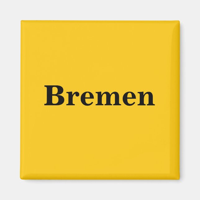 Imã Escudo de Bremen Gold - Gleb íman - (Frente)
