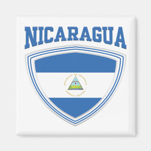 Imã Escudo de Sinalizador da Nicarágua