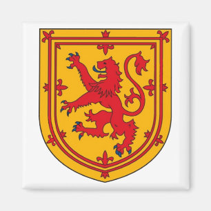 Imã Escudo do Leão Rampante da Escócia