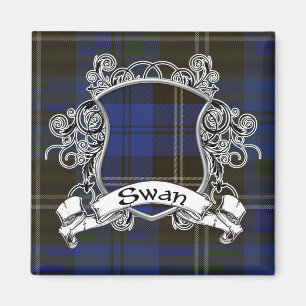 Imã Escudo Swan Tartan