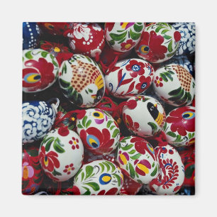 Imã Escudos de ovo pintados à mão, Budapest, Hungria