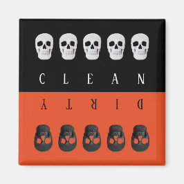 Imã Esculo Sujo Limpo - Laranja - Laranja Simples Lâmi