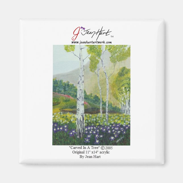 Imã "Esculpidos Em Árvore" (Frente)