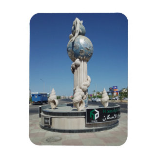 Ímã Escultura aos habitantes marinhos