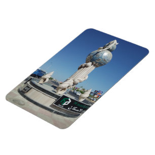 Ímã Escultura aos habitantes marinhos