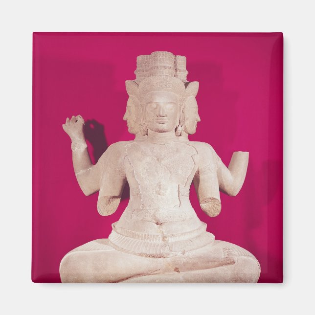 Imã Escultura de Brahma com quatro faces 2 (Frente)