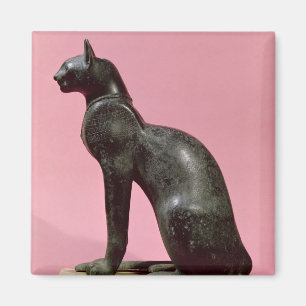 Imã Escultura de um gato, período atrasado