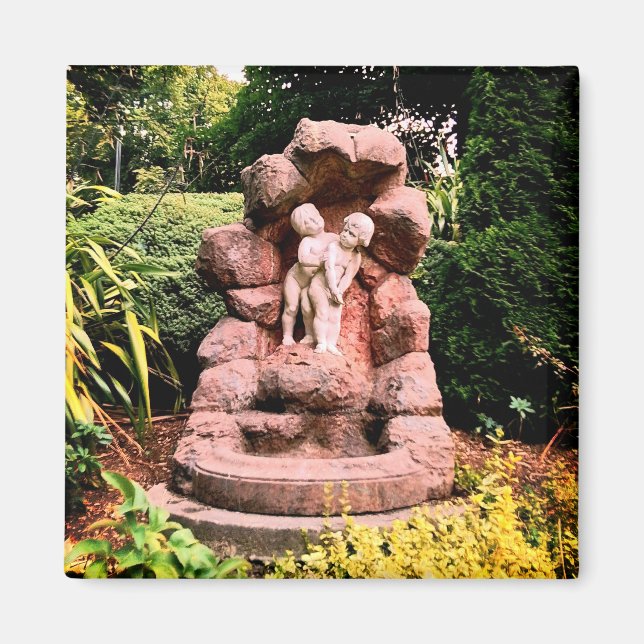 Imã Escultura no parque (Frente)