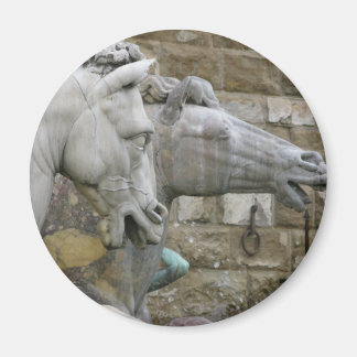 Imã Escultura Renascentista italiana de cavalos