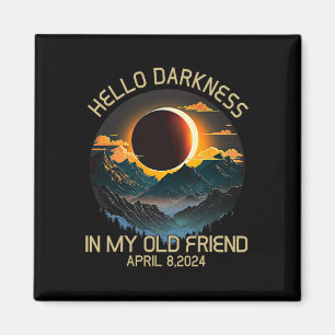 Imã Escuridão Meu Velho Amigo Eclipse Solar Abril de 2