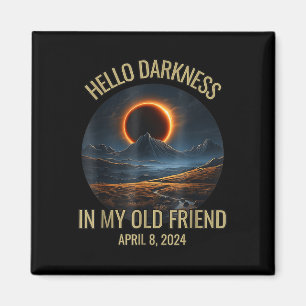 Imã Escuridão Meu Velho Amigo Engraçado Eclipse Solar 