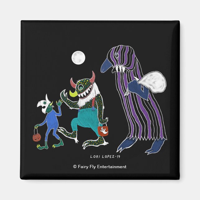 Imã Escuro: As Horas da Sombra | Halloween Haiku (Frente)