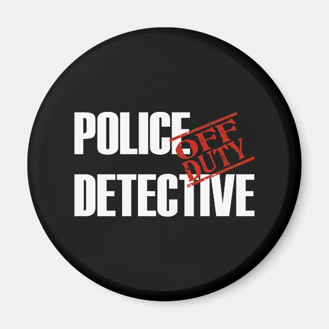 IMÃ ESCURO DE DTCTV DE POLÍCIA FORA DE DEVER (Frente)